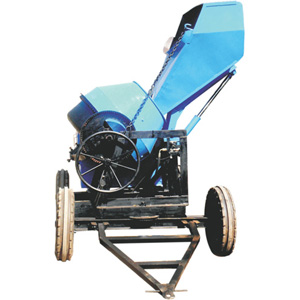 FULL BAG CONCRETE MIXER WITH HYDRAULIC HOPPER